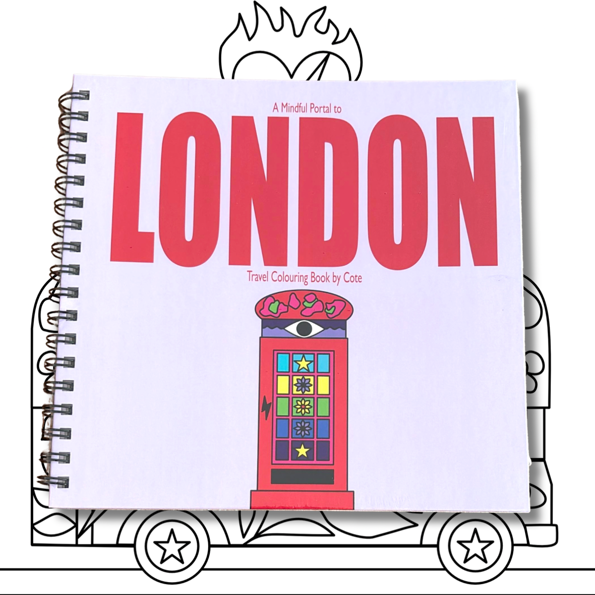 Travel Colouring Book • London Edition