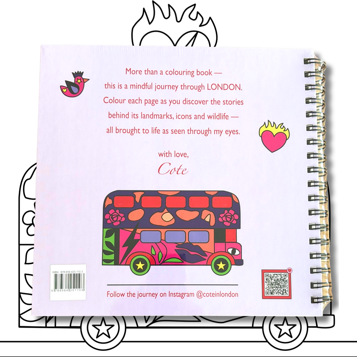 Travel Colouring Book • London Edition