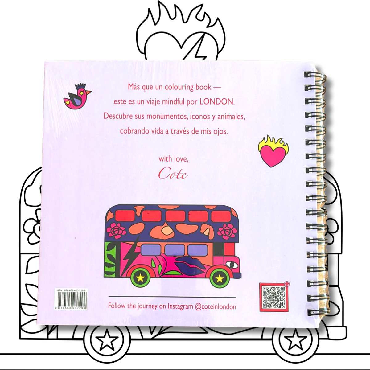 Travel Colouring Book • London Edition